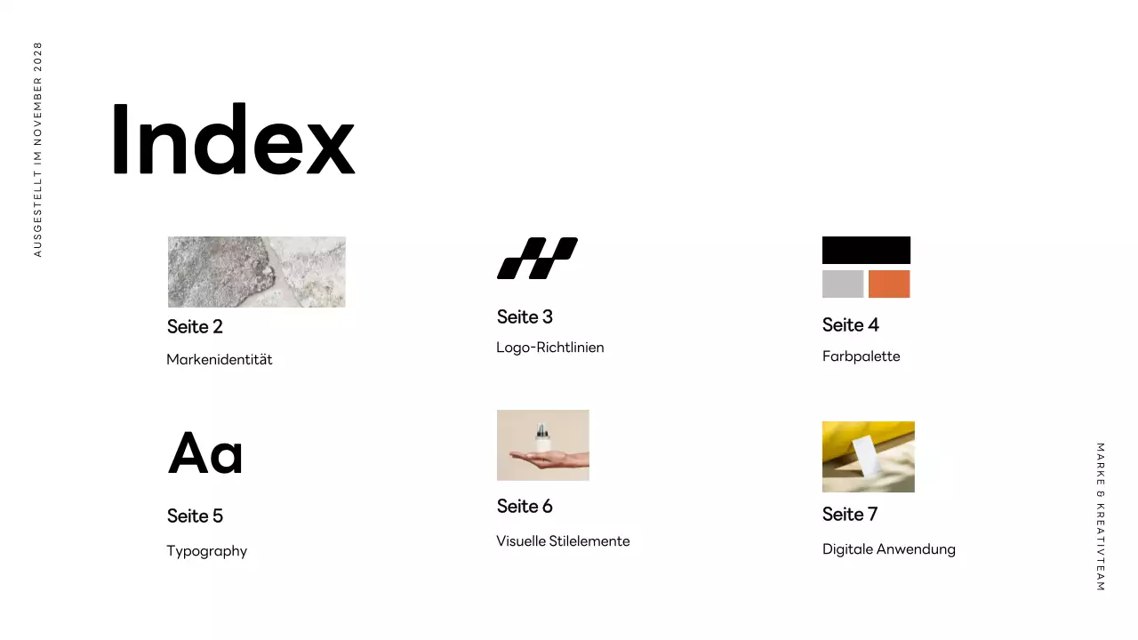 Orange Modern Branding Guide