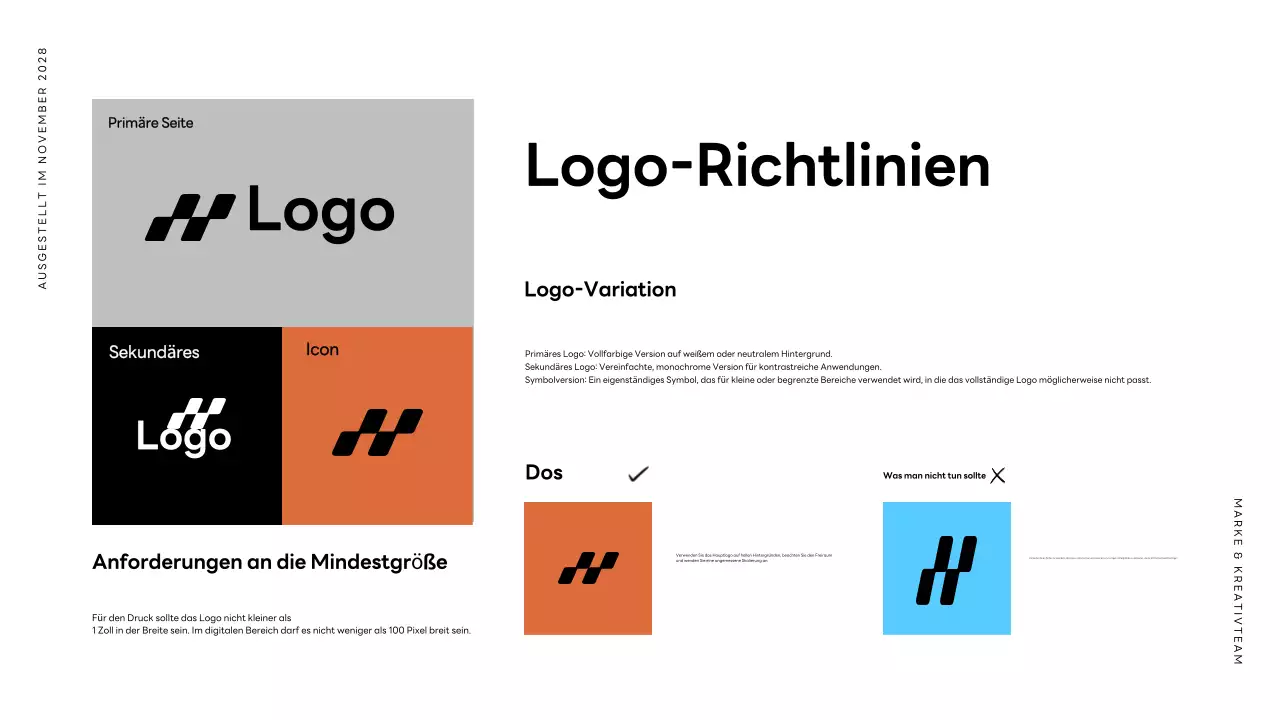 Orange Modern Branding Guide