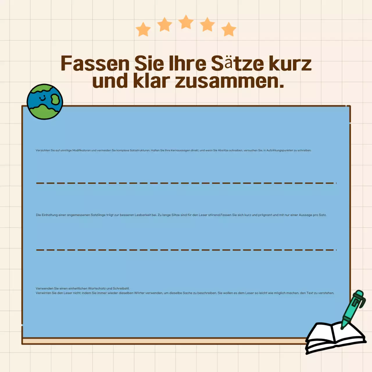 Saubere, textlastige Karten in blauNews-Rundschau