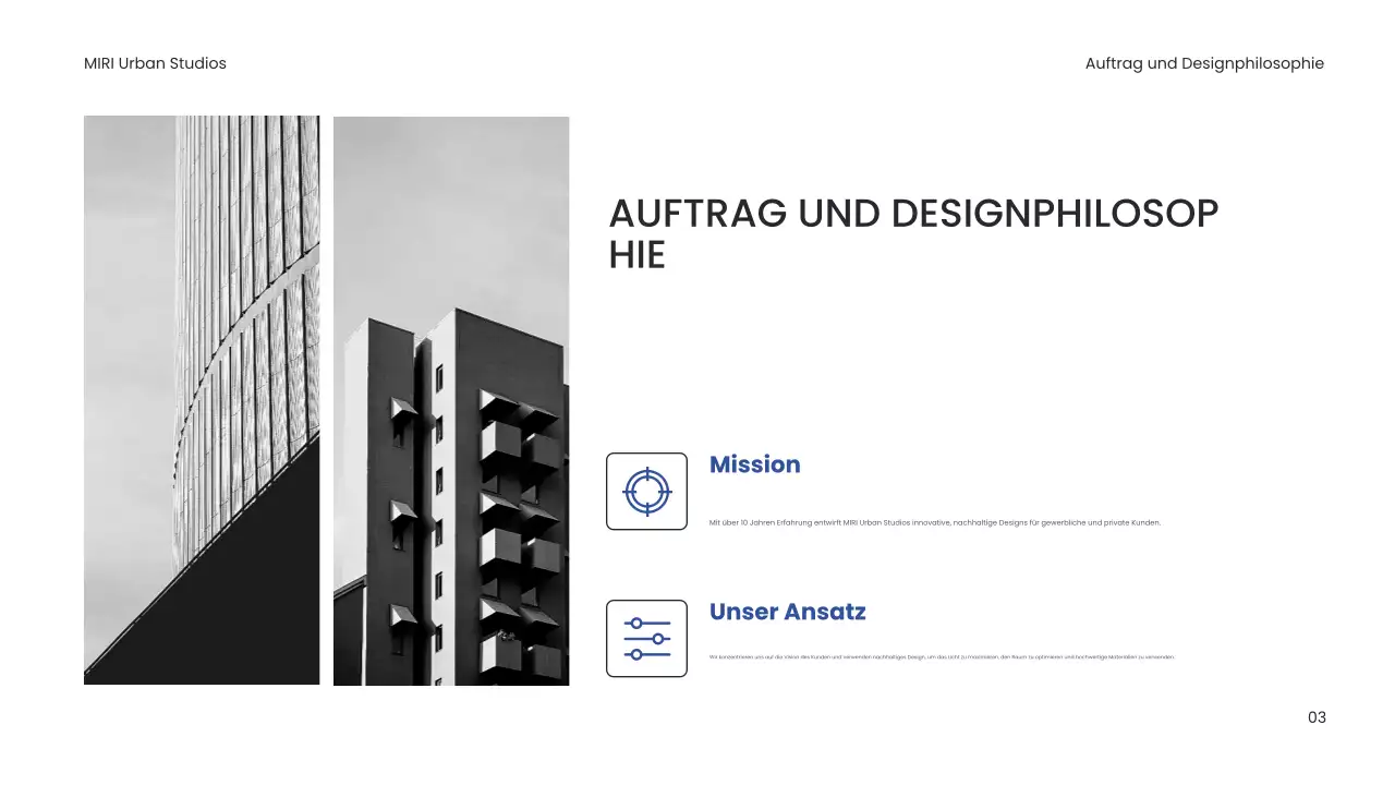 Schwarzes Portfolio moderner Architektur