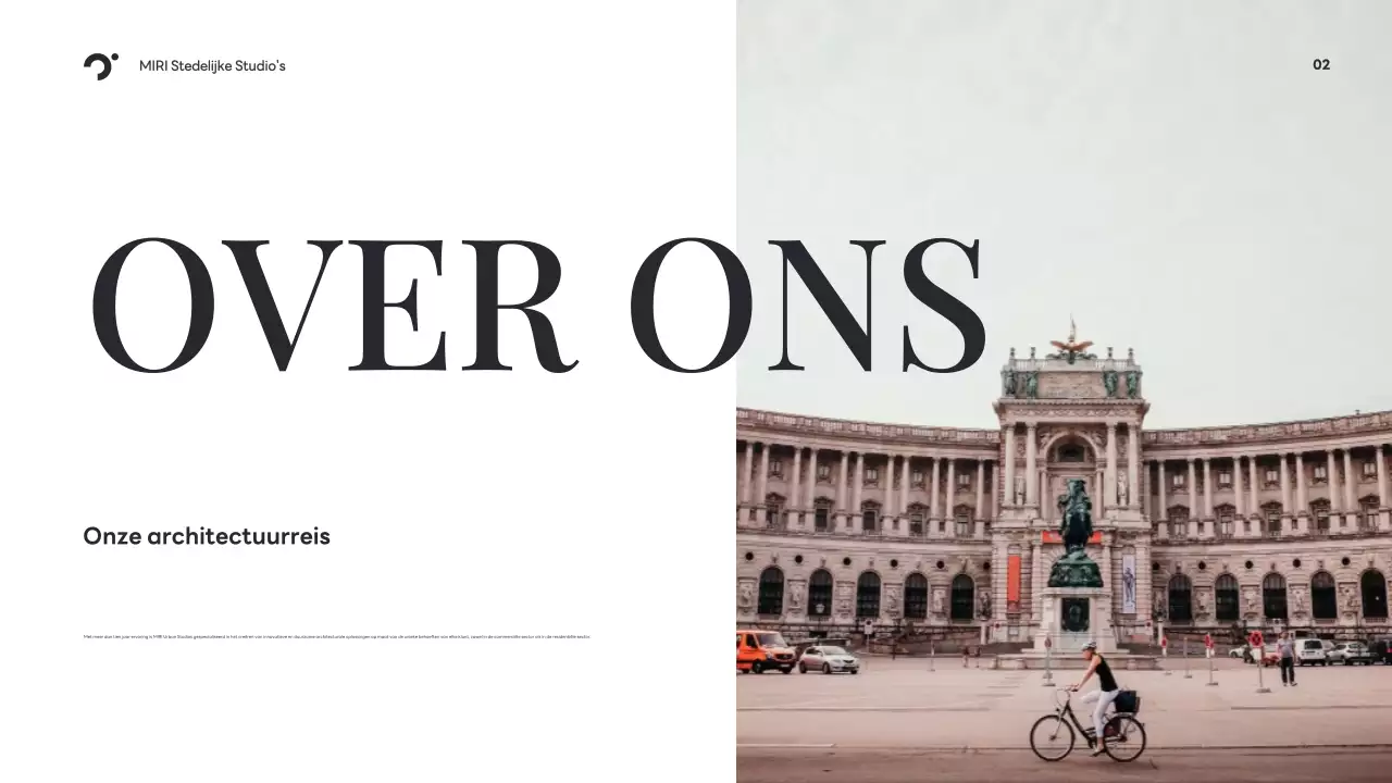 Portfolio moderne architectuur zwart