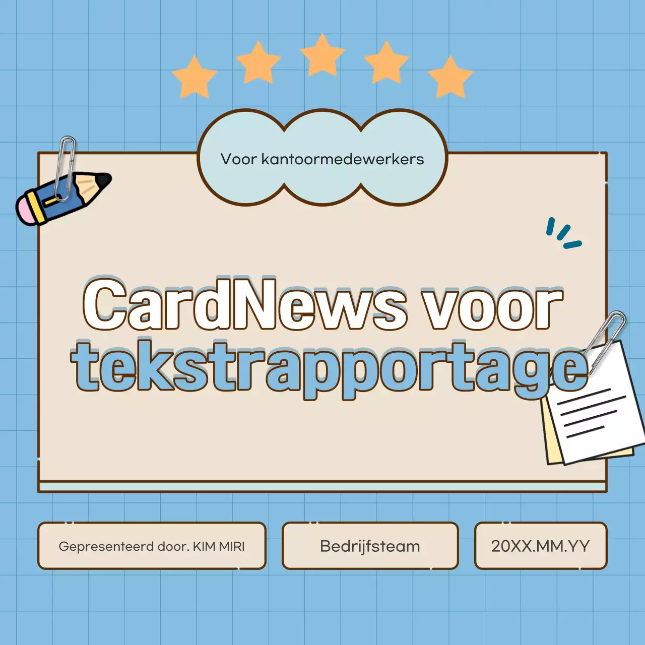 Schone, tekstgerichte kaarten in blauwNieuwsoverzicht