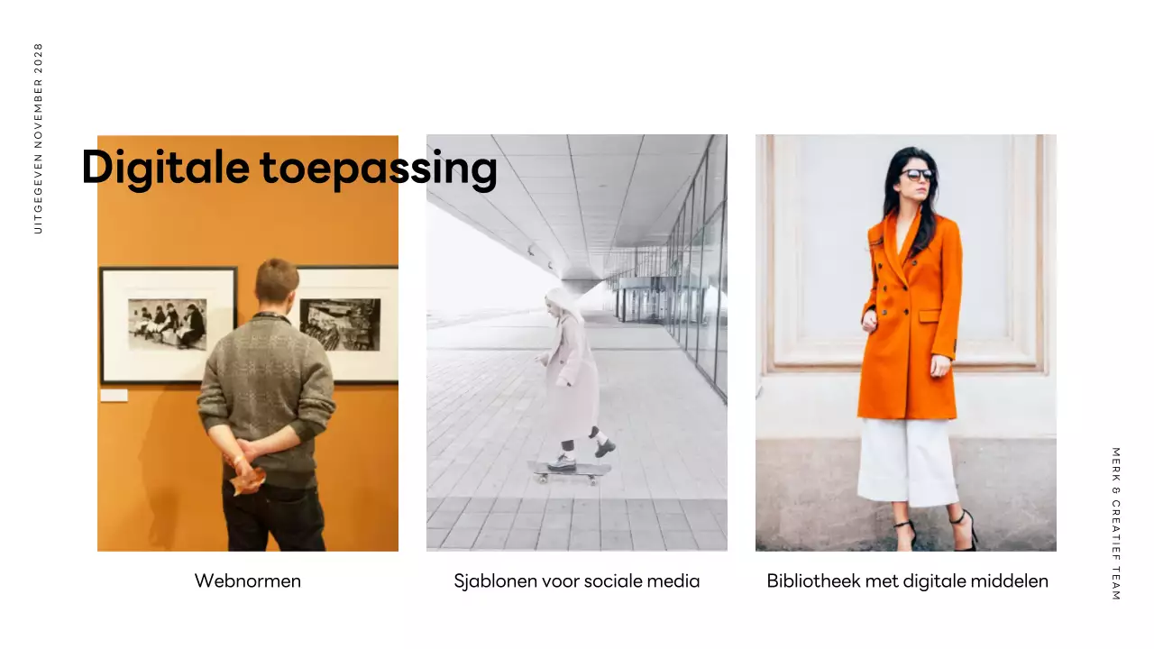 Oranje Gids voor Moderne Branding