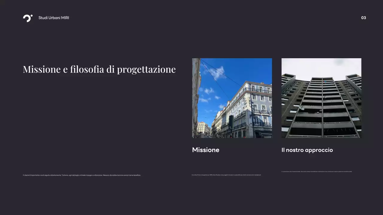 Portafoglio di architettura moderna nera