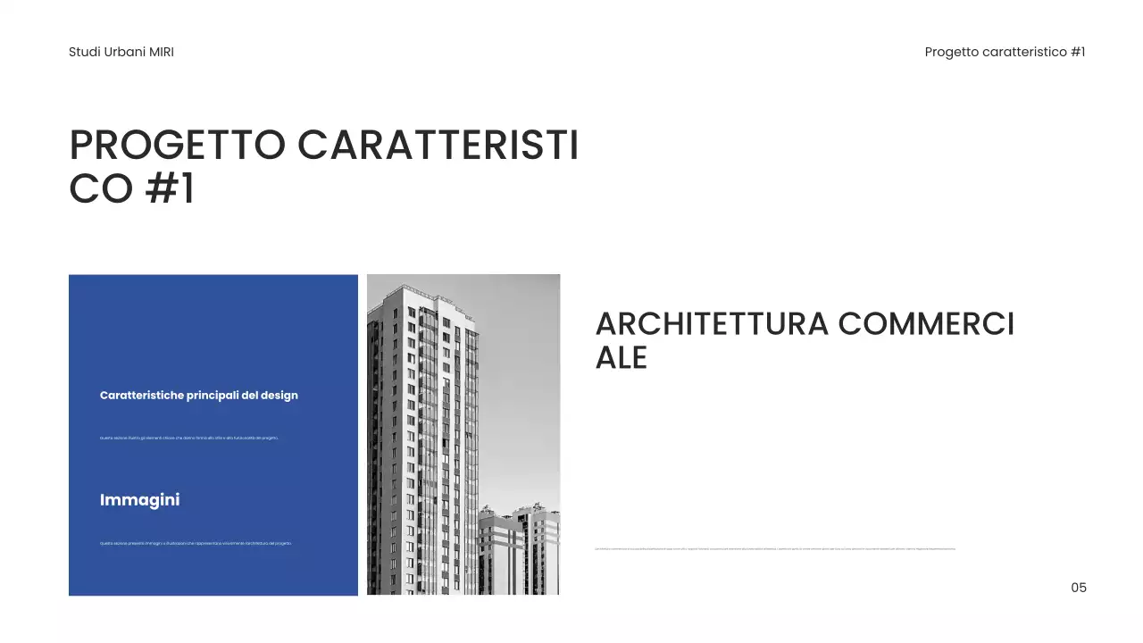 Portafoglio di architettura moderna nera