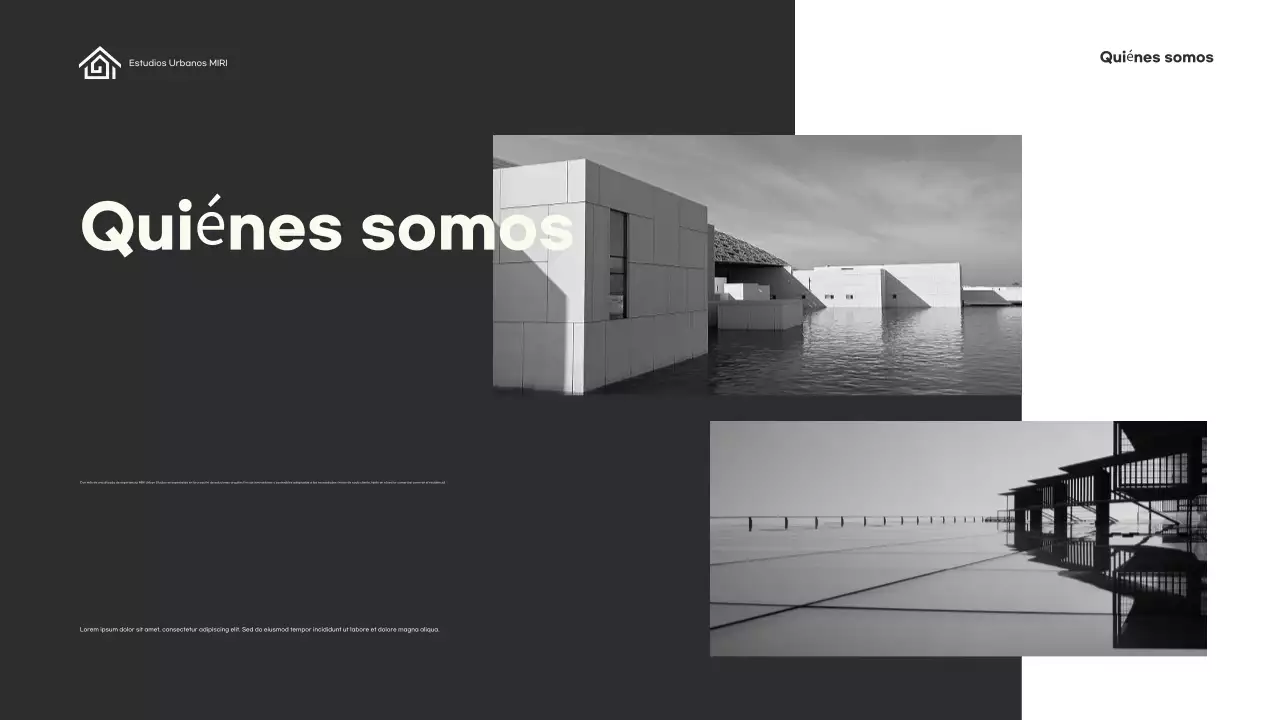 Cartera de Arquitectura Minimalista Verde