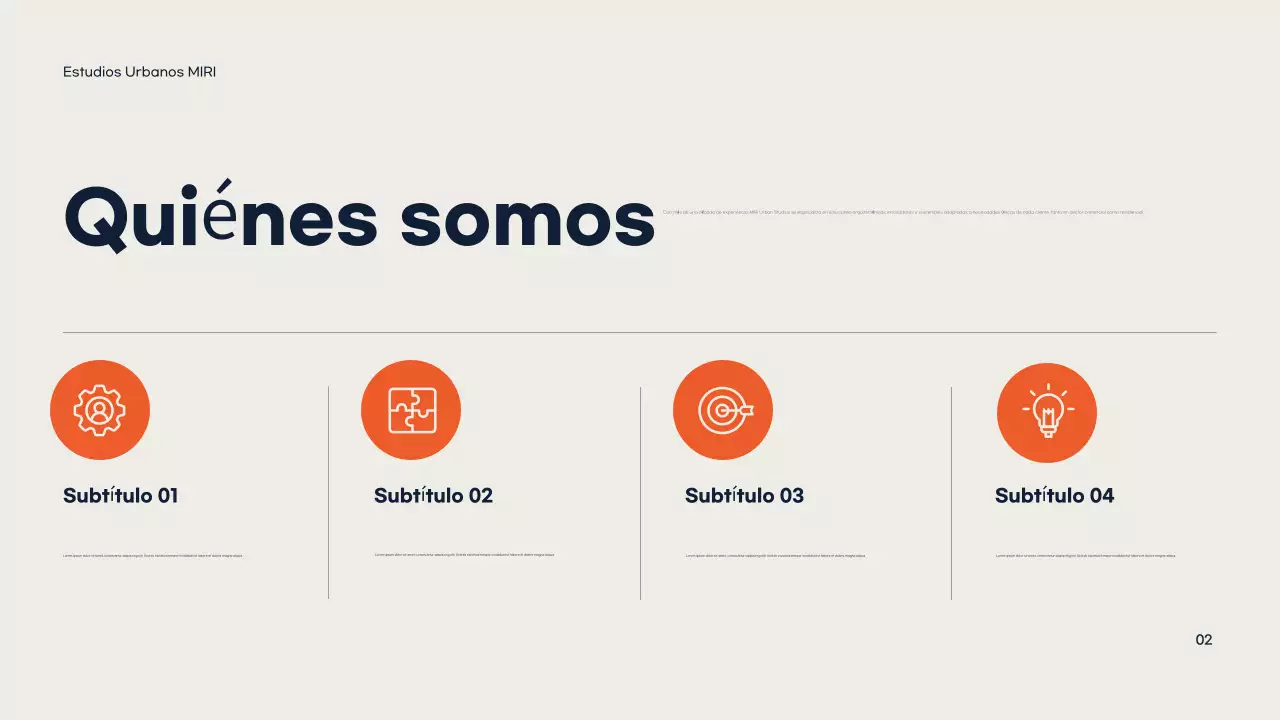 Cartera de Arquitectura Moderna Orange