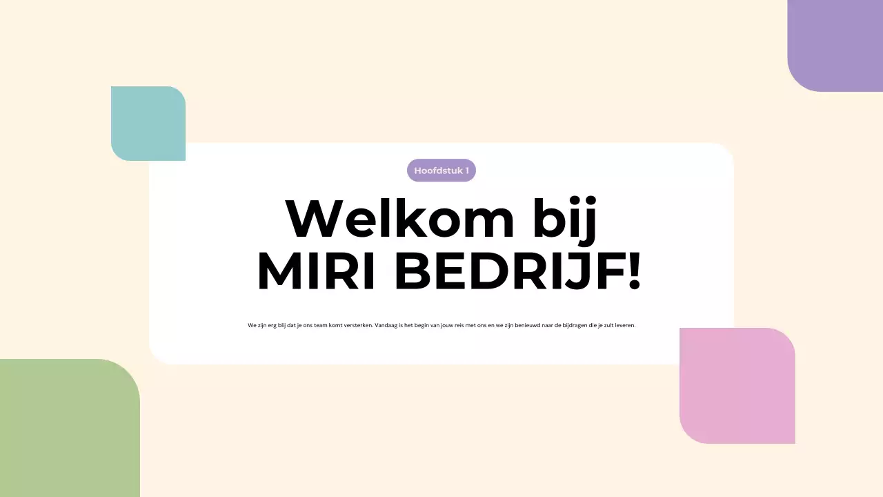 beige geometrische inwerkgids