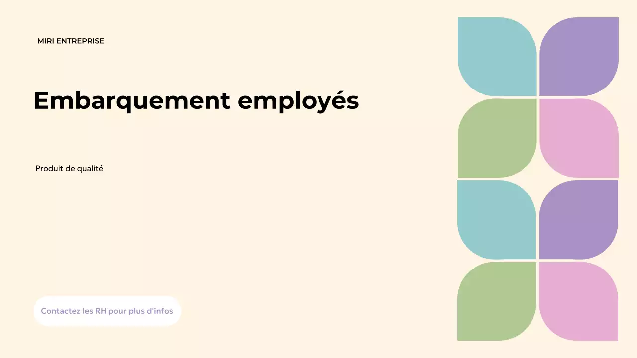 Guide d'intégration géométrique beige