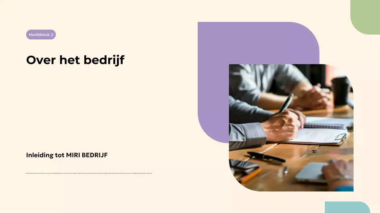 beige geometrische inwerkgids