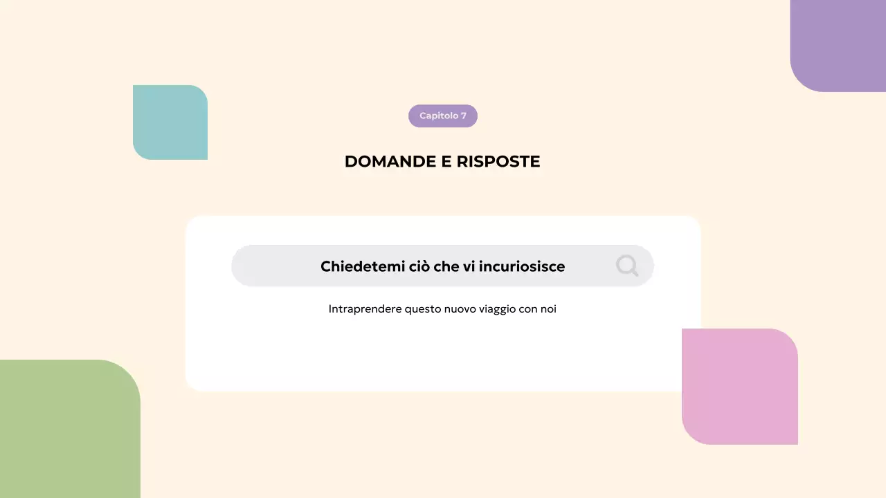 guida geometrica beige per l'onboarding