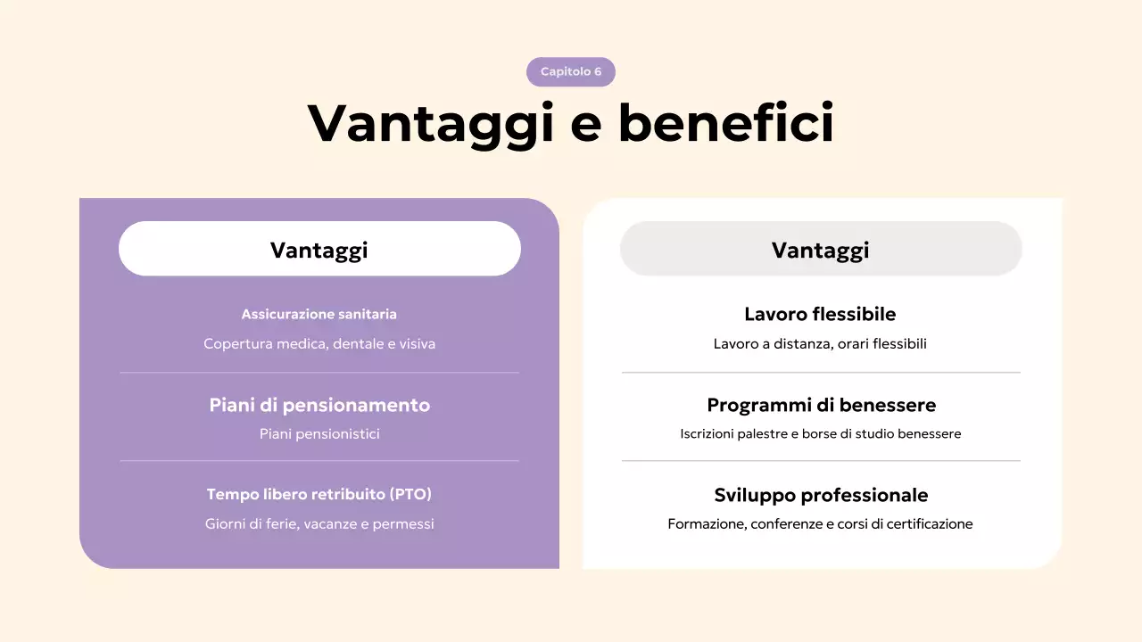 guida geometrica beige per l'onboarding