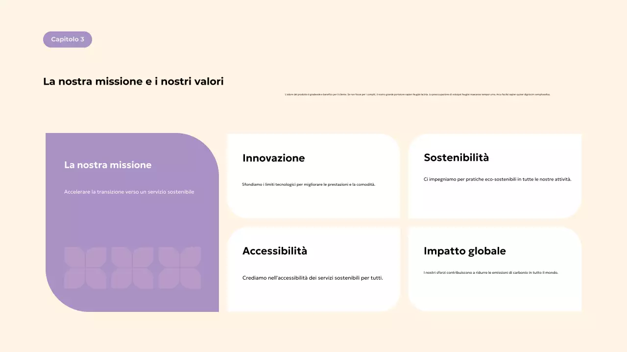 guida geometrica beige per l'onboarding