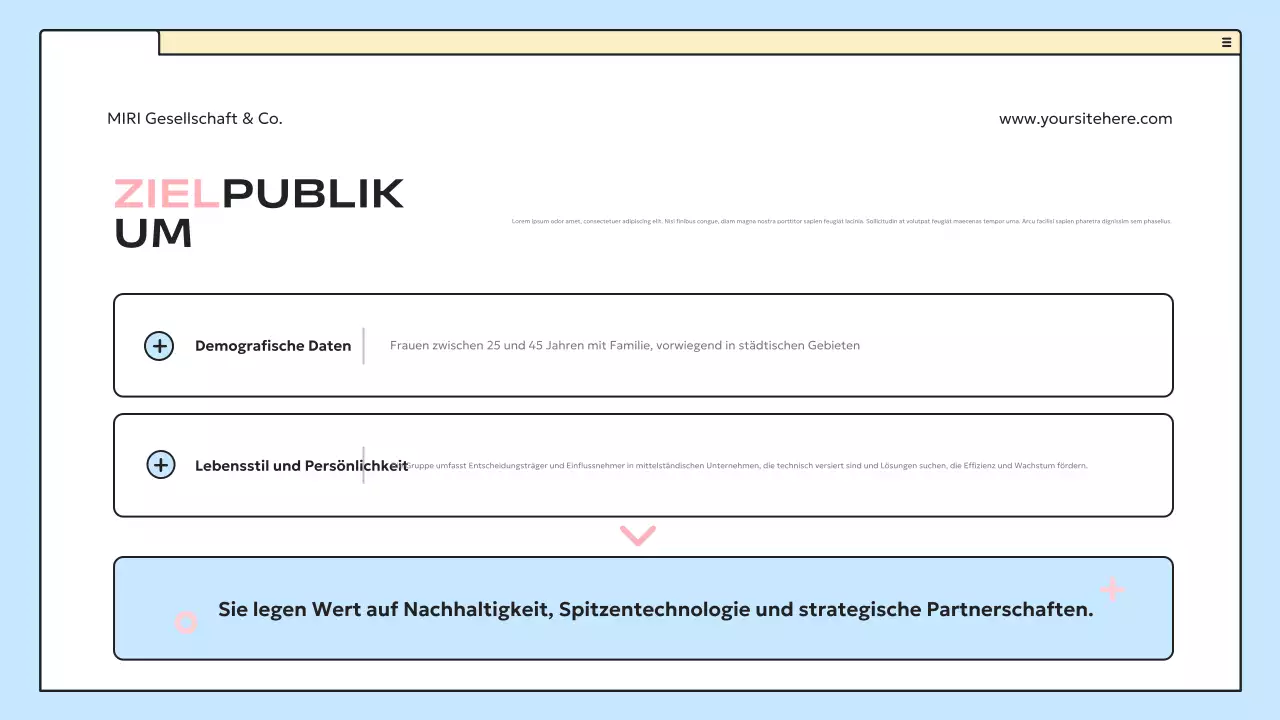 blue modern business plan