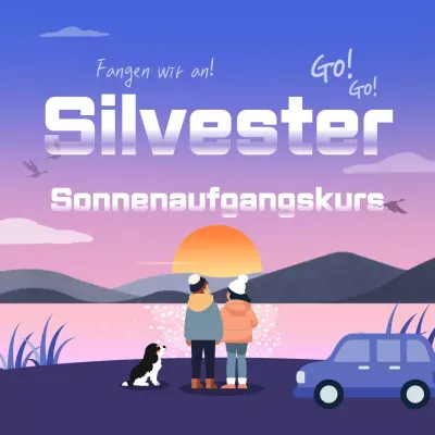 Ankündigung der Bora Minimalist Neujahrsveranstaltung