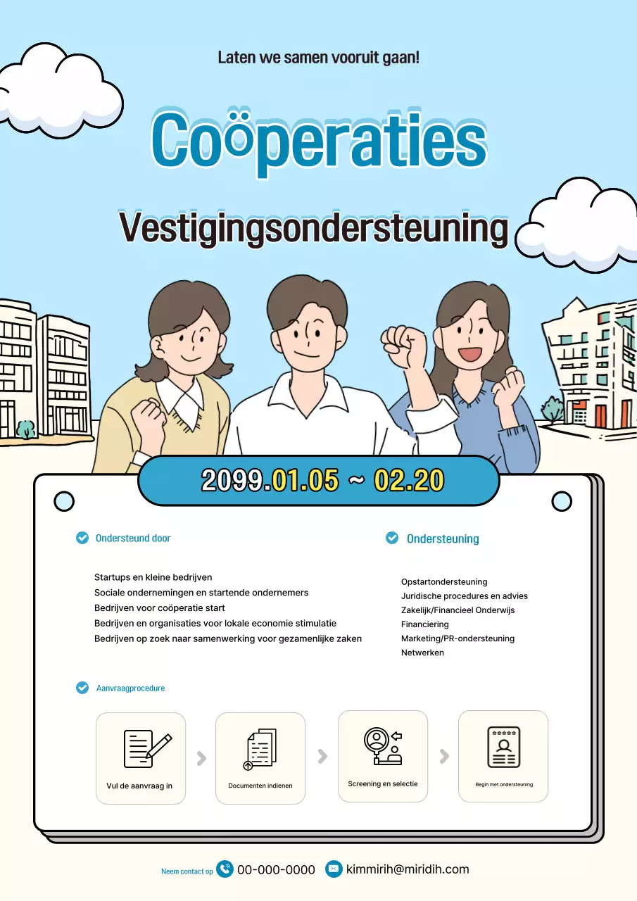 Promoot de lichtblauwe coöperatie