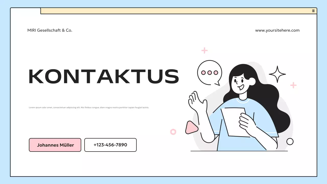 blue modern business plan