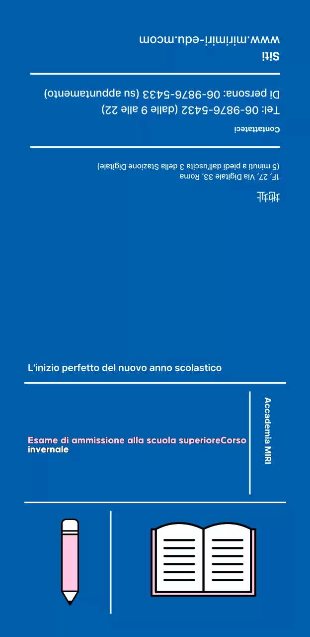 Promuovete la vostra scuola moderna con simpatiche icone