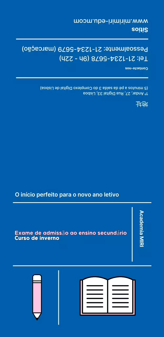 Promova a sua escola moderna com ícones bonitos