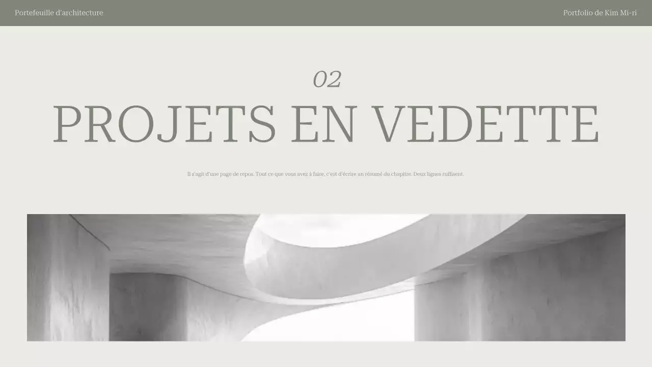 sage modern architecture portfolio