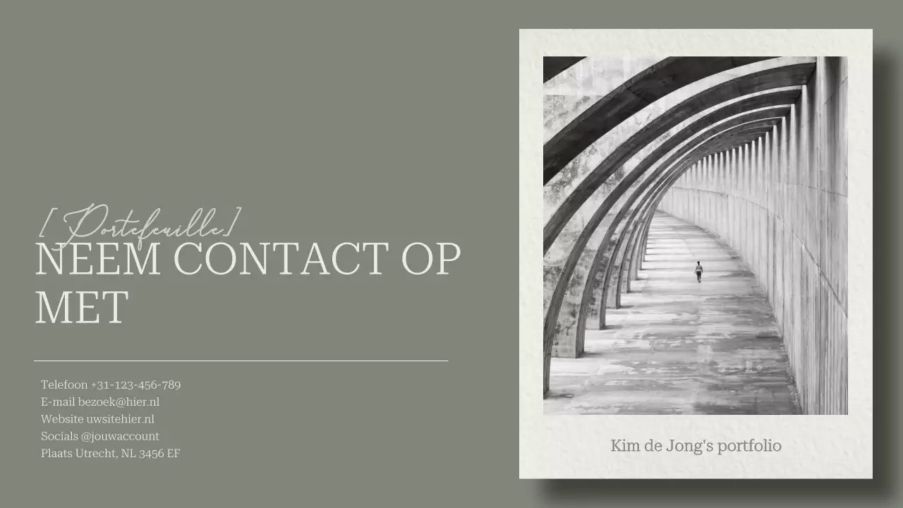 portfolio sage moderne architectuur