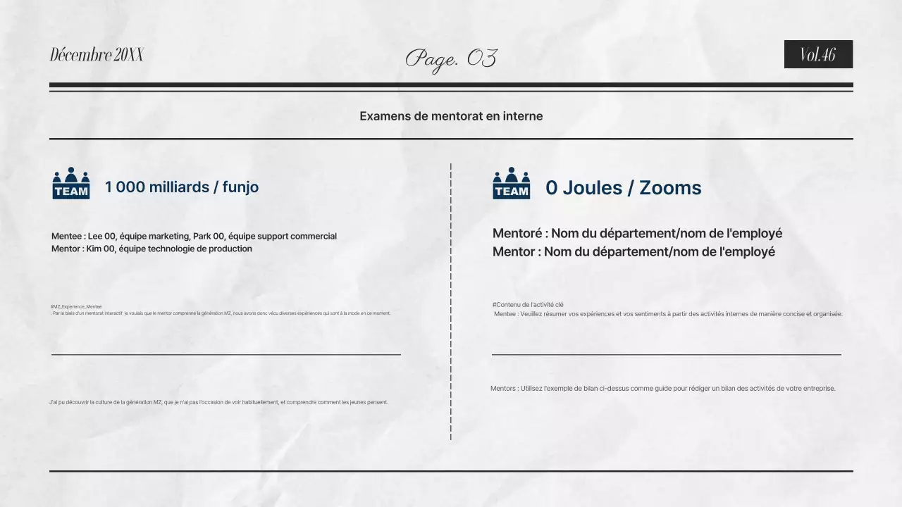 Reportages d'entreprise gris et modernes