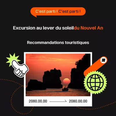 Guide de voyage Orange Modern