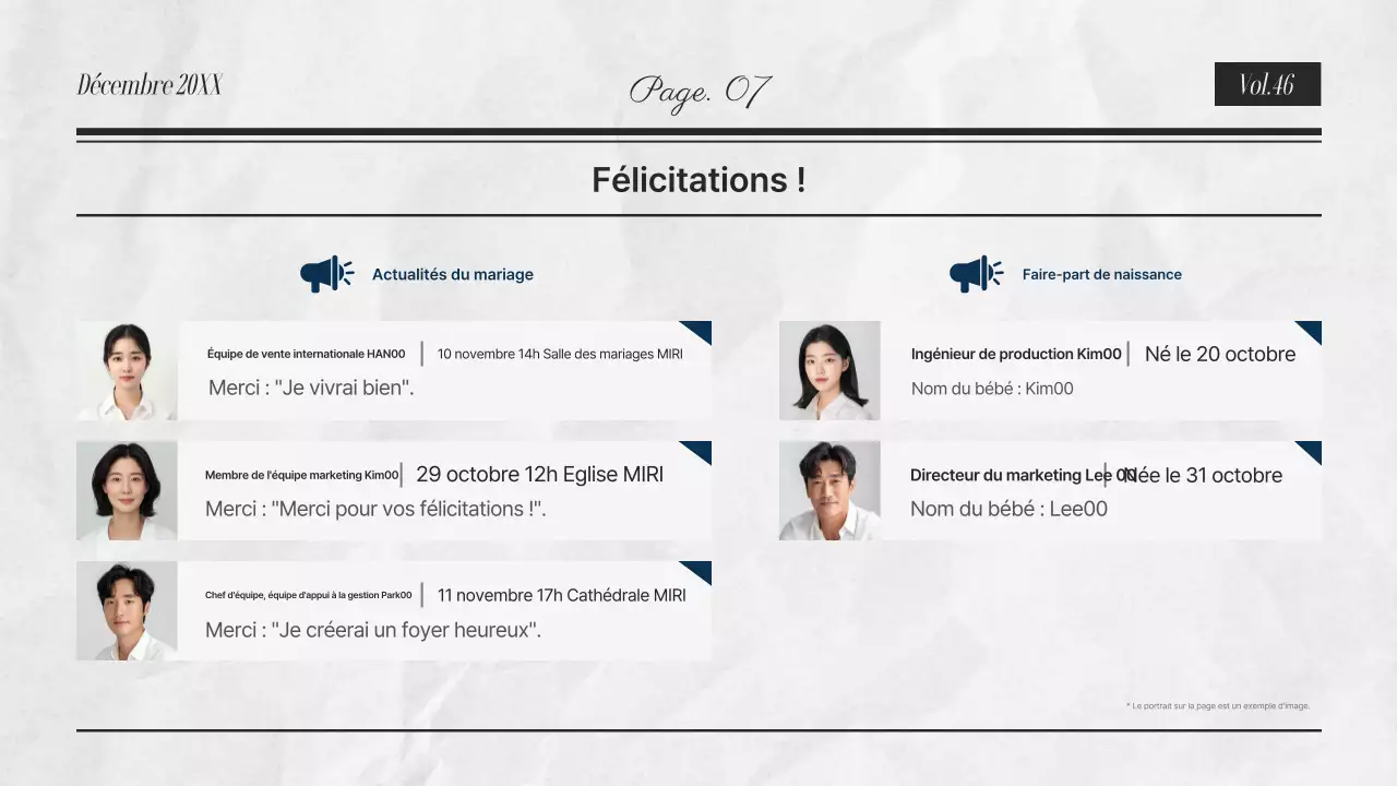 Reportages d'entreprise gris et modernes