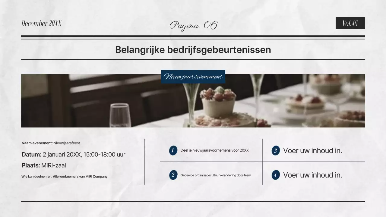 Grijze, moderne zakelijke nieuwsberichten
