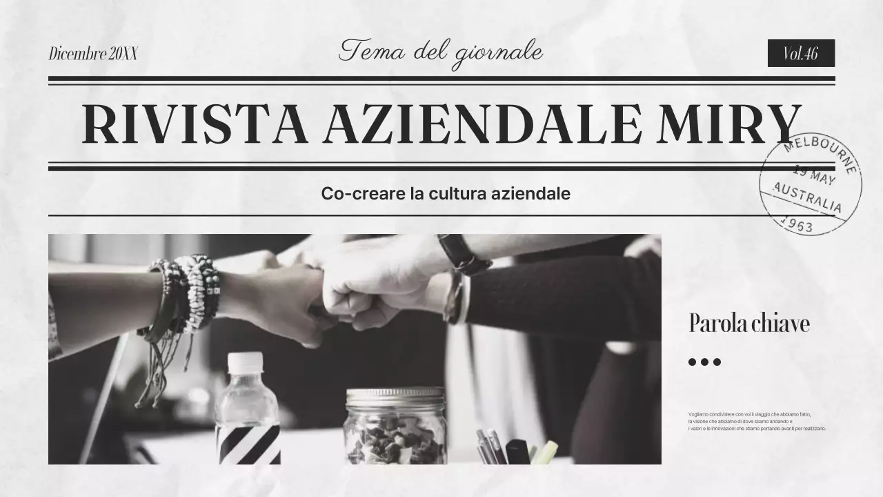 Rapporti aziendali grigi e moderni
