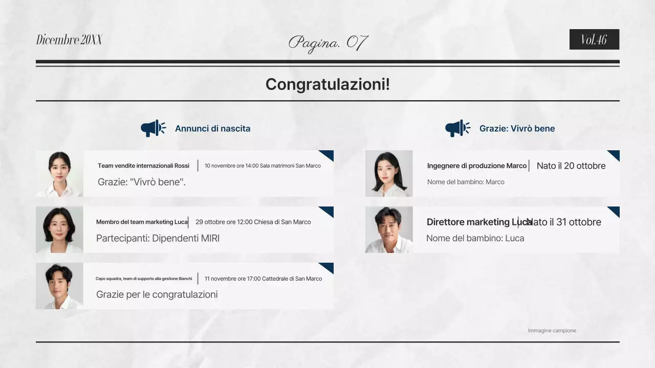 Rapporti aziendali grigi e moderni