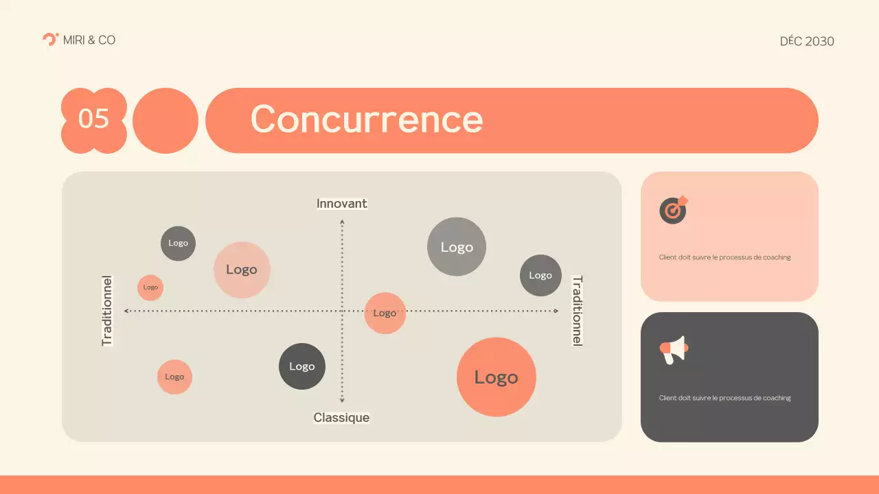 plan d'affaires moderne gris