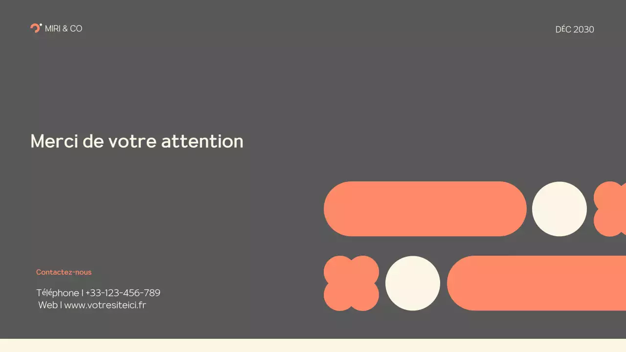 plan d'affaires moderne gris