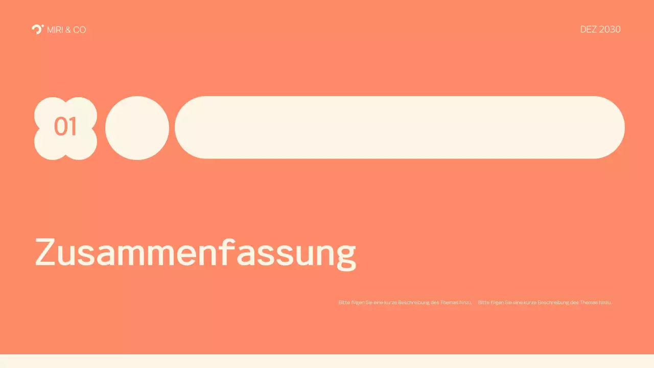 grauer moderner Businessplan