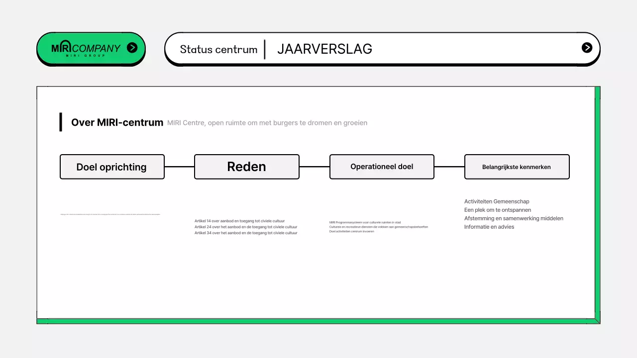 Kitscherige operationele verslagen voor de publieke sector in de samenvatting