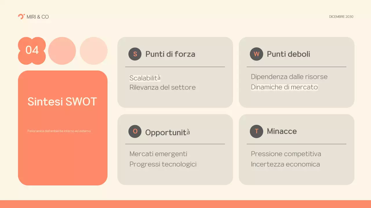 business plan grigio moderno