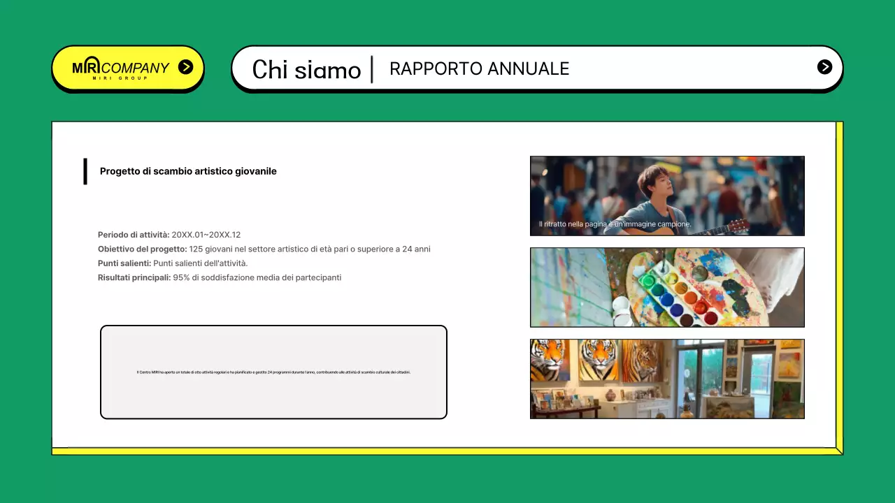 Rapporti operativi del settore pubblico kitsch in astratto