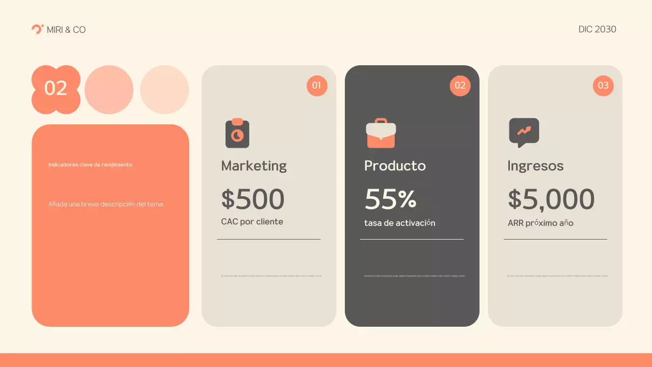 plan de empresa grey modern