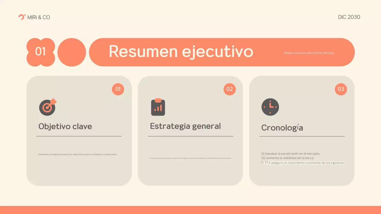 plan de empresa grey modern