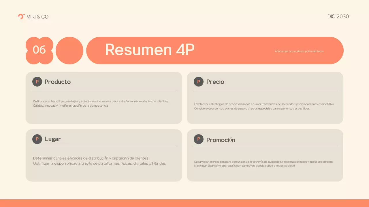 plan de empresa grey modern