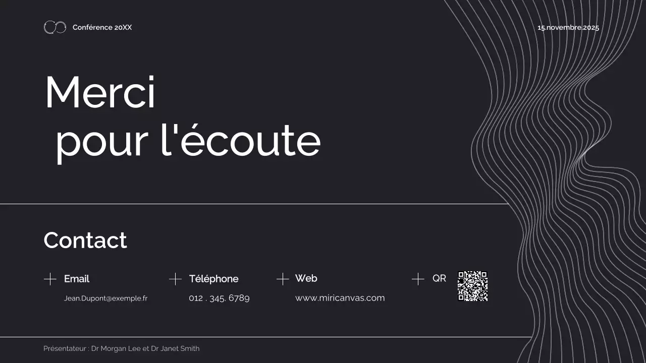 annonce de la conférence sur l'ingénierie géométrique noire