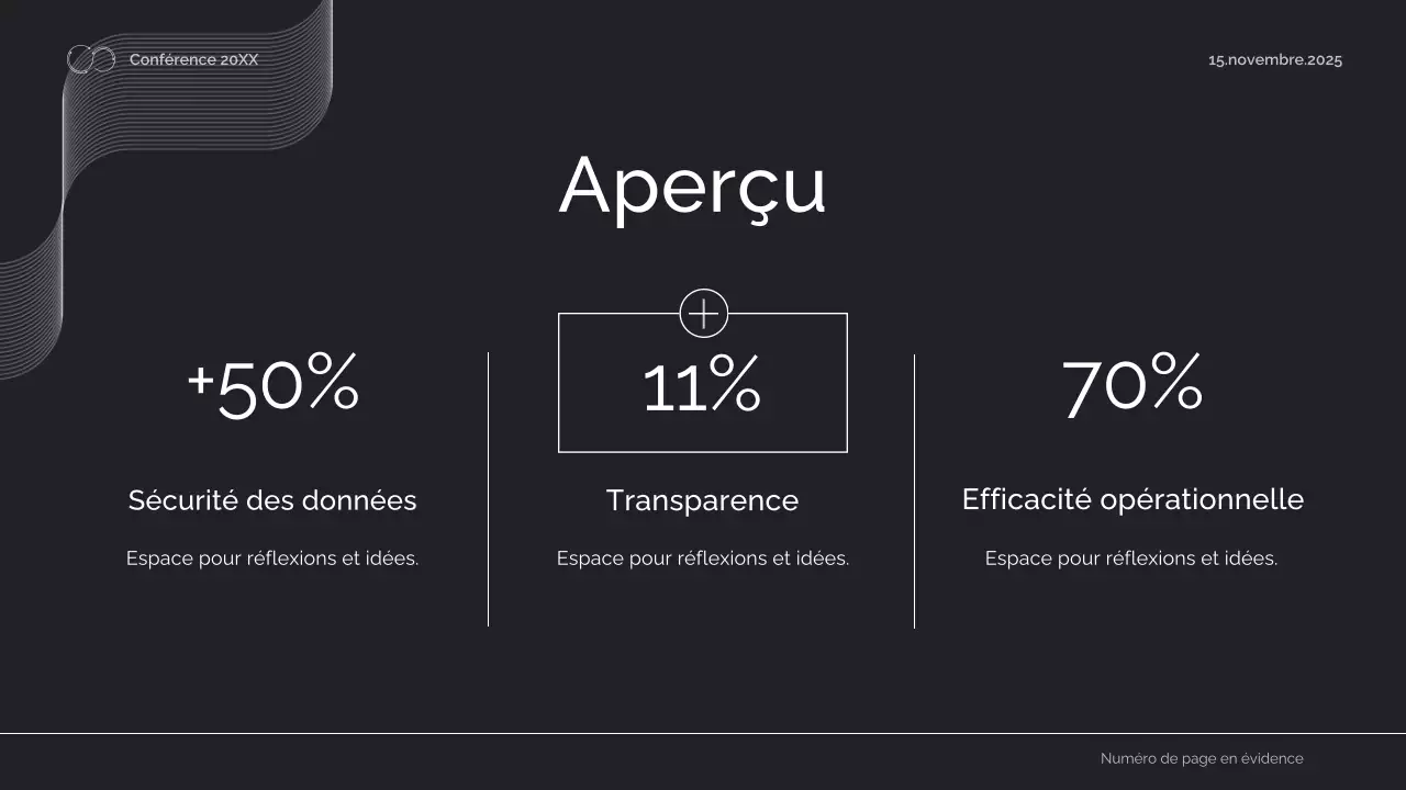 annonce de la conférence sur l'ingénierie géométrique noire