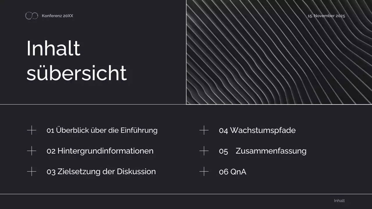 ankündigung der konferenz für schwarze geometrische technik