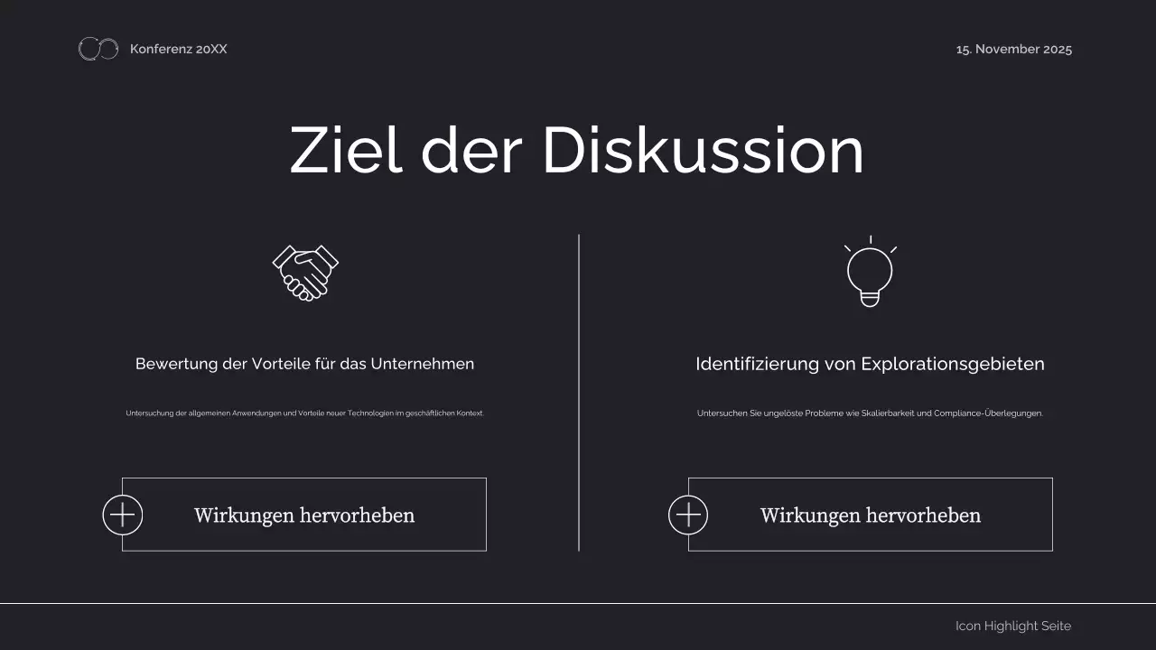ankündigung der konferenz für schwarze geometrische technik