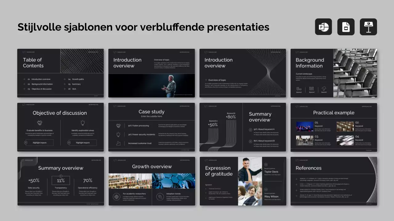 aankondiging zwarte geometrische ingenieursconferentie