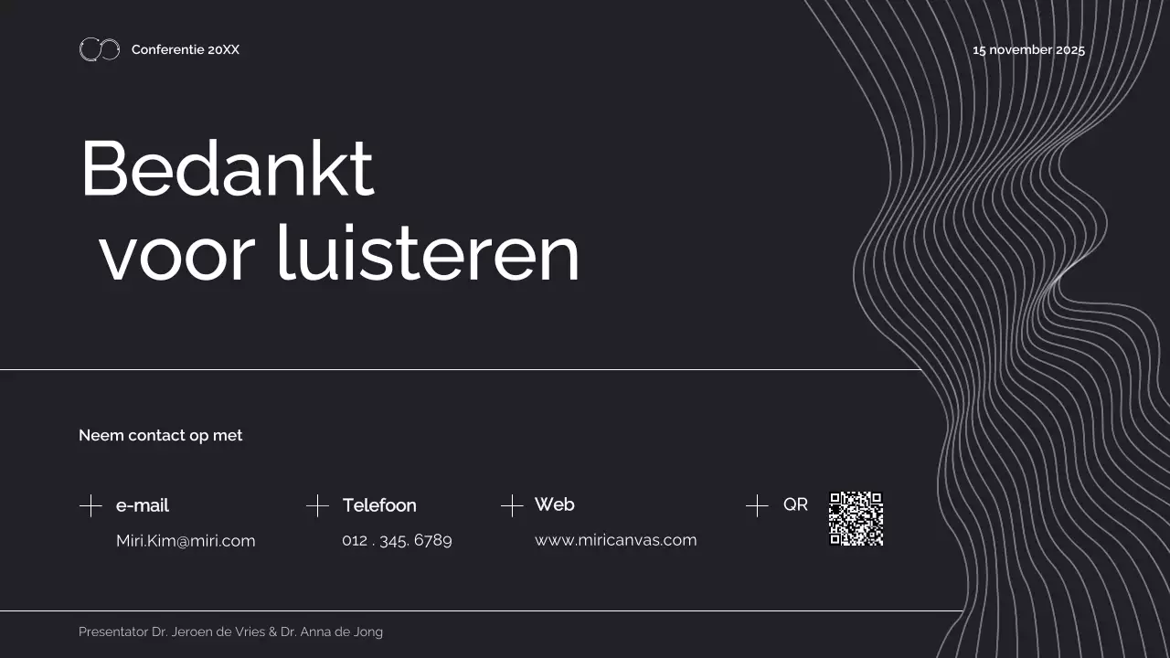 aankondiging zwarte geometrische ingenieursconferentie