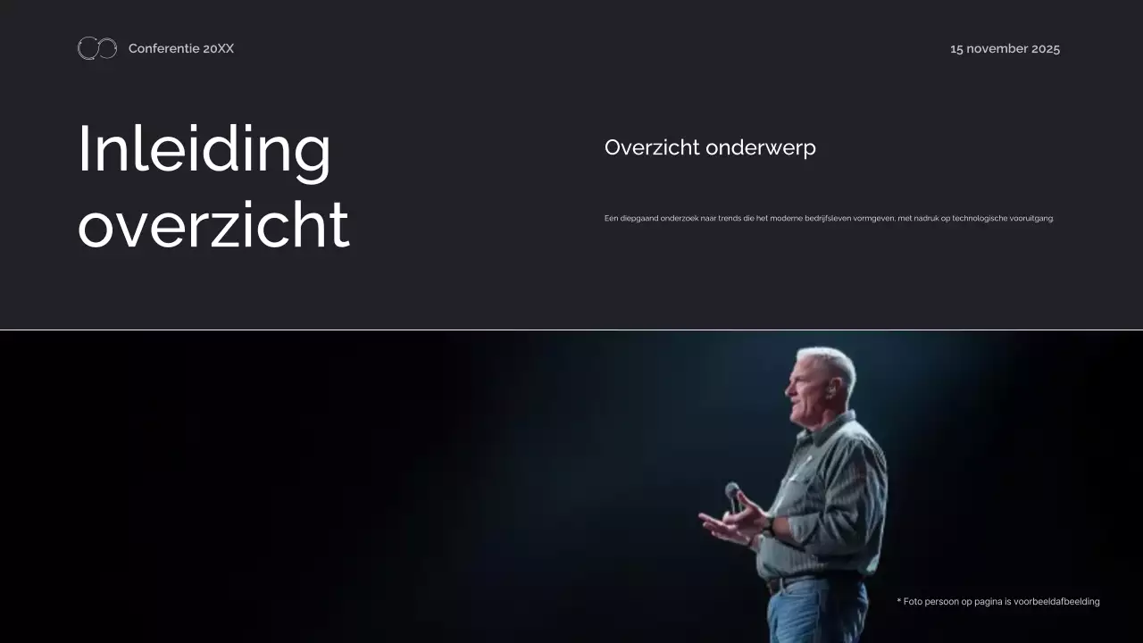 aankondiging zwarte geometrische ingenieursconferentie