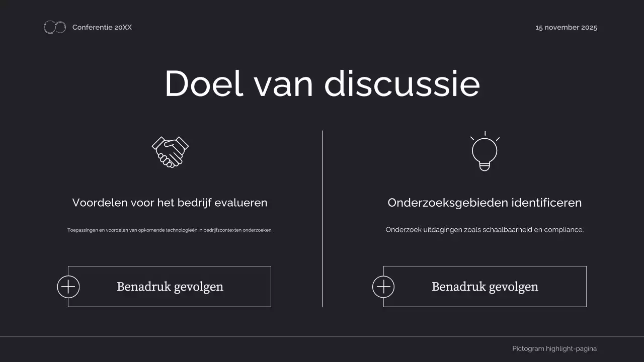 aankondiging zwarte geometrische ingenieursconferentie