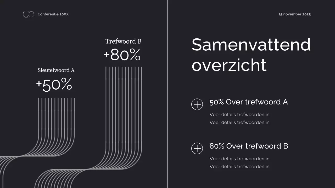 aankondiging zwarte geometrische ingenieursconferentie