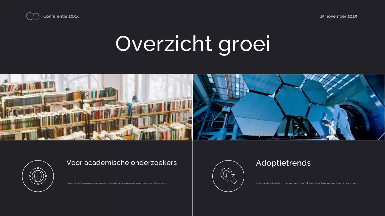 aankondiging zwarte geometrische ingenieursconferentie